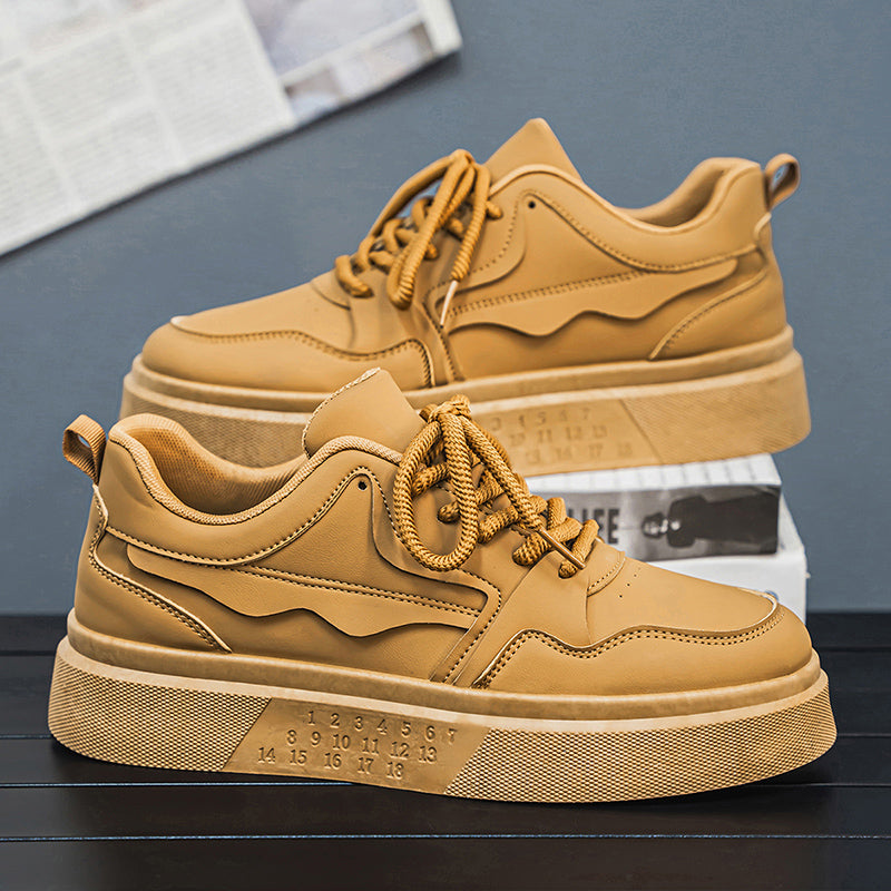 Men’s Fashion Casual Sneakers – Thick Sole Comfortable Street Shoes for Daily Wear