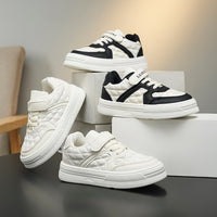 Kids Quilted Sneakers with Velcro Strap – Lightweight Comfortable Shoes for Boys & Girls