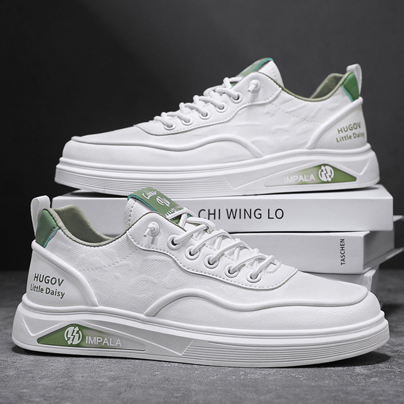 Youth Lightweight Platform Sneakers – Breathable Cushioned Casual Shoes for Teens