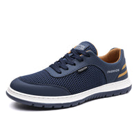Men’s Breathable Mesh Casual Sneakers – Lightweight Comfort Shoes for Daily Wear