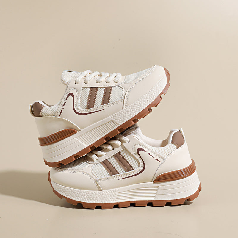 Women’s Chunky Platform Sneakers – Lightweight Casual Walking Shoes Designed for everyday comfort, style, and effortless height boost.