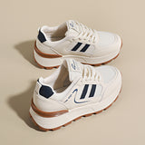 Women’s Chunky Platform Sneakers – Lightweight Casual Walking Shoes Designed for everyday comfort, style, and effortless height boost.