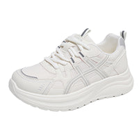 Women’s Lightweight Platform Sneakers – Breathable Mesh Casual Walking Shoes with Cushioned Sole
