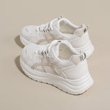 Women’s Lightweight Platform Sneakers – Breathable Mesh Casual Walking Shoes with Cushioned Sole