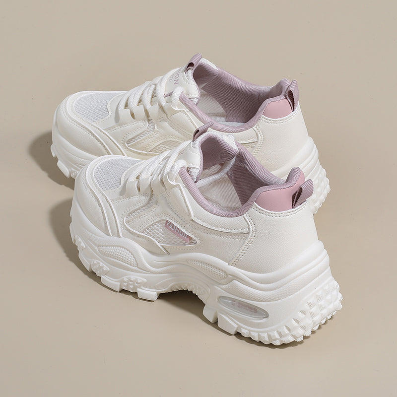 Women’s Platform Sneakers – Lightweight Casual Shoes with Cushioned Sole for Daily Wear  Everyday Comfort with a Stylish Lift