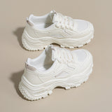 Women’s Platform Sneakers – Lightweight Casual Shoes with Cushioned Sole for Daily Wear  Everyday Comfort with a Stylish Lift