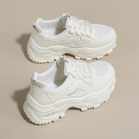 Women’s Platform Sneakers – Lightweight Casual Shoes with Cushioned Sole for Daily Wear  Everyday Comfort with a Stylish Lift