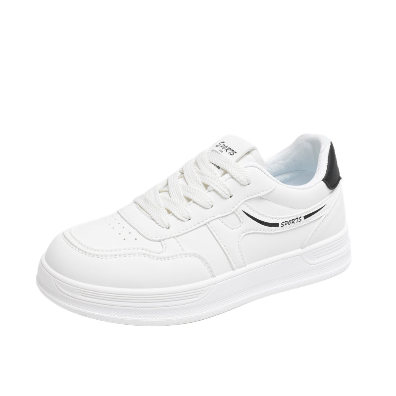 Men’s & Women’s Classic White Sneakers – Lightweight Casual Shoes for Daily Wear