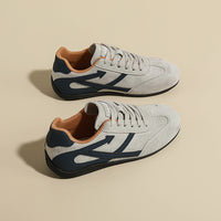 Men’s & Women’s Casual Suede Sneakers – Lightweight Retro Low-Top Shoes for Daily Walking & Travel