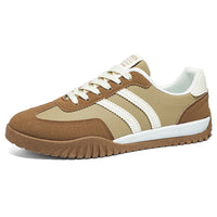 Men’s Retro Casual Sneakers – Classic Low-Top Lace-Up Comfort Shoes for Daily Wear