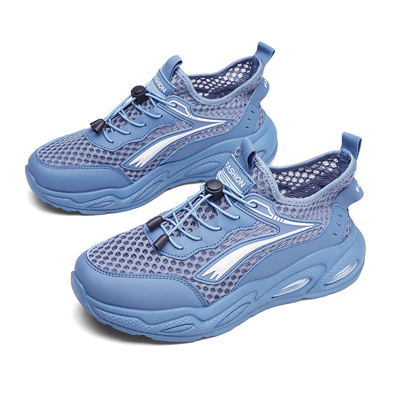 Breathable Mesh Running Shoes for Men & Women – Lightweight Slip-On Sneakers with Cushioned Sole