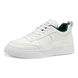 Men’s & Women’s Classic All-White Platform Sneakers – Lightweight Casual Shoes for Daily Wear