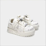 Kids Chunky Sneakers – Graffiti Style Casual Shoes for Boys & Girls