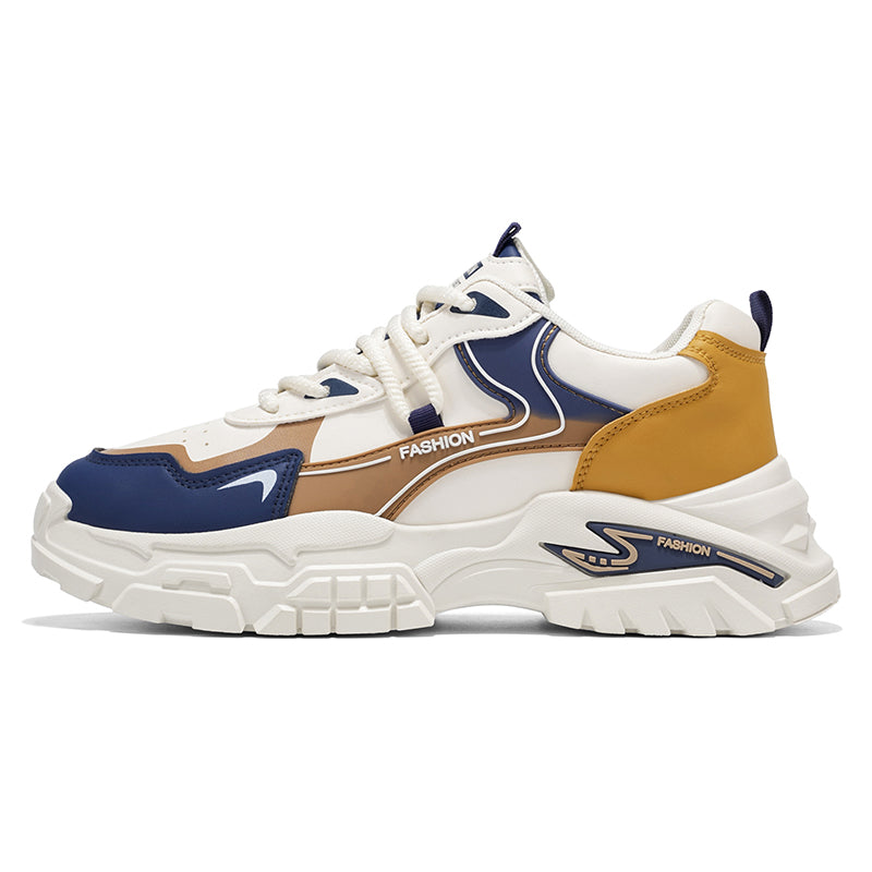 Chunky Outdoor-Inspired Sneakers – Thick Sole Casual Shoes for Everyday Wear