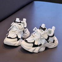 Kids Lightweight Breathable Sneakers – Comfortable Hook & Loop Sports Shoes for Boys & Girls