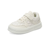 Kids Quilted Sneakers with Velcro Strap – Lightweight Comfortable Shoes for Boys & Girls