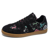 Men’s Retro Casual Sneakers – Lightweight Comfort Lace-Up Daily Walking Shoes