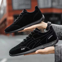 Men’s Casual Low-Top Sneakers with Cushioned Sole – Lightweight Daily Comfort Shoes