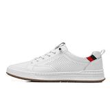 Men’s Casual Perforated Sneakers – Clean Everyday Comfort Shoes