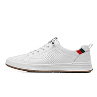 Men’s Casual Perforated Sneakers – Clean Everyday Comfort Shoes