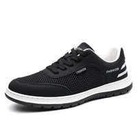 Men’s Breathable Mesh Casual Sneakers – Lightweight Comfort Shoes for Daily Wear
