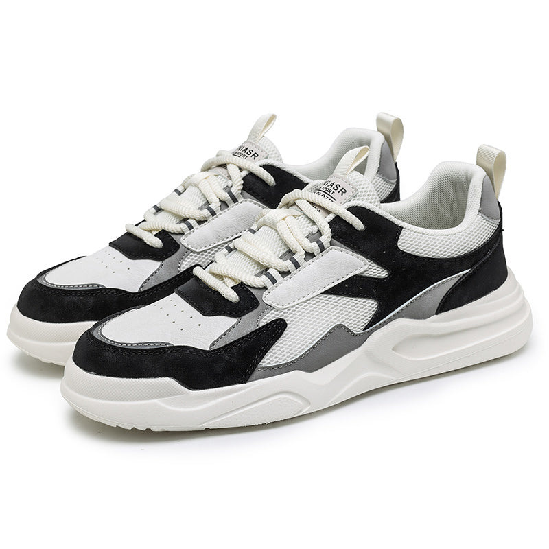 Men’s Lightweight Casual Sneakers – Breathable Mesh Athletic Shoes for Daily Wear & Walking