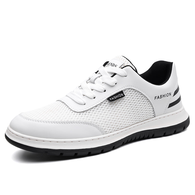 Men’s Breathable Mesh Casual Sneakers – Lightweight Comfort Shoes for Daily Wear