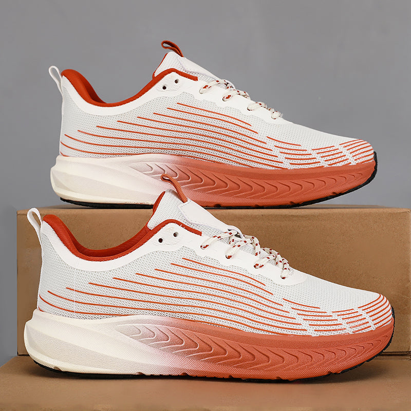 Men’s Slip-On Knit Sneakers – Breathable Lightweight Walking Shoes