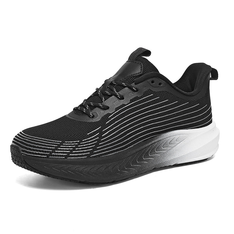 Men’s Slip-On Knit Sneakers – Breathable Lightweight Walking Shoes