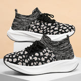 Lightweight Sock Sneakers – Comfortable Platform Walking Shoes   Slip-on comfort with a stylish platform design — perfect for everyday wear.