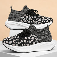 Lightweight Sock Sneakers – Comfortable Platform Walking Shoes   Slip-on comfort with a stylish platform design — perfect for everyday wear.