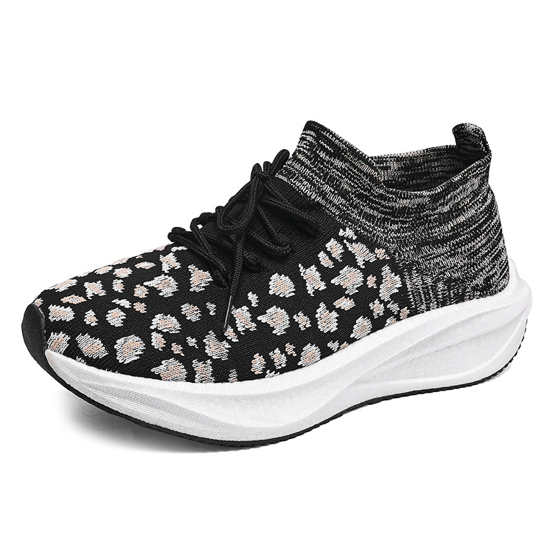 Lightweight Sock Sneakers – Comfortable Platform Walking Shoes   Slip-on comfort with a stylish platform design — perfect for everyday wear.
