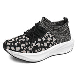 Lightweight Sock Sneakers – Comfortable Platform Walking Shoes   Slip-on comfort with a stylish platform design — perfect for everyday wear.