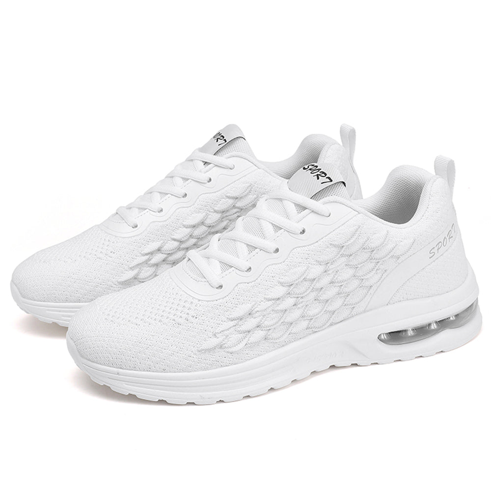Breathable Knit Air Cushion Running Shoes – Lightweight Comfort for Everyday Wear