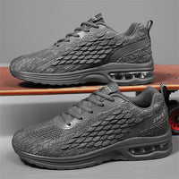Lightweight Air Cushion Knit Sneakers for Men & Women – Breathable Walking & Casual Sports Shoes