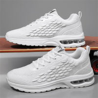 Lightweight Air Cushion Knit Sneakers for Men & Women – Breathable Walking & Casual Sports Shoes