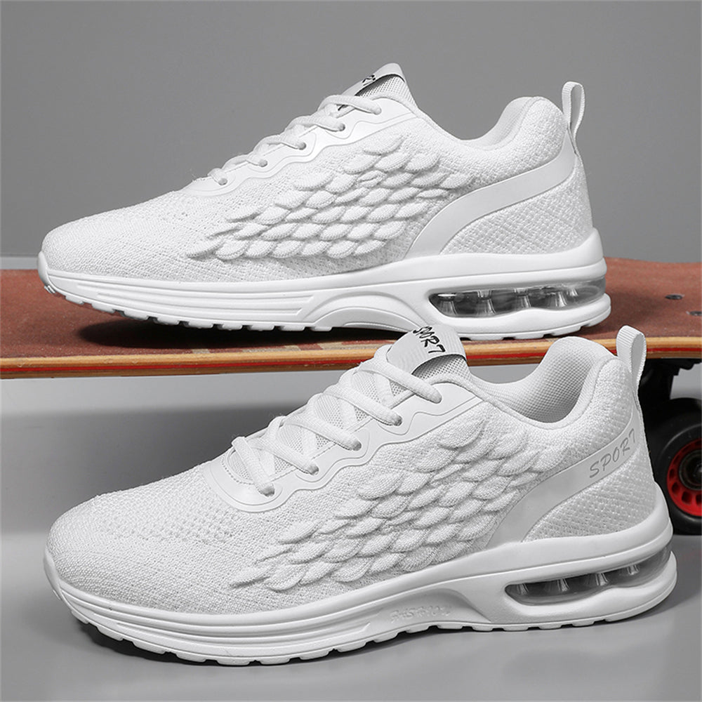 Lightweight Air Cushion Knit Sneakers for Men & Women – Breathable Walking & Casual Sports Shoes