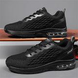 Lightweight Air Cushion Knit Sneakers for Men & Women – Breathable Walking & Casual Sports Shoes