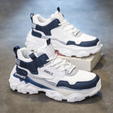 Men’s & Women’s Chunky Sneakers – Breathable Casual Sports Shoes with Thick Sole for Daily Wear