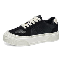 Men’s & Women’s Casual Platform Sneakers – Classic Leather Low-Top Everyday Shoes.Minimal Design • Comfortable Fit • Daily Street Style