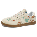Men’s Retro Casual Sneakers – Lightweight Comfort Lace-Up Daily Walking Shoes