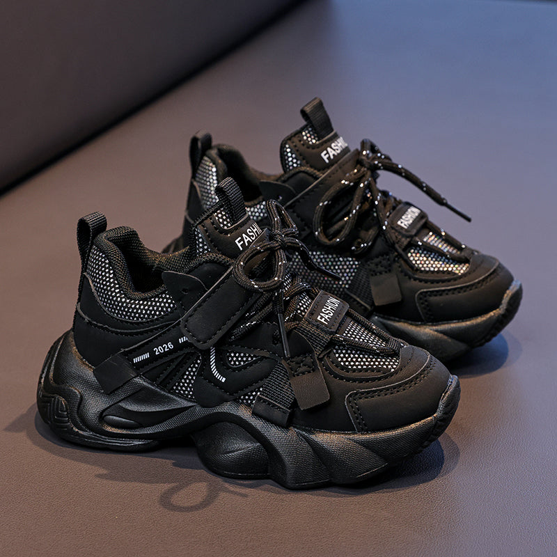 Kids Chunky Sneakers – Lightweight Breathable Sports Shoes for Boys & Girls, Non-Slip Cushioned Sole