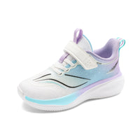 Youth Lightweight Running Shoes – Breathable Cushioned Sneakers with Adjustable Velcro Strap