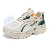 Chunky Fashion Sneakers for Men & Women – Breathable Mesh Platform Shoes for Daily Wear