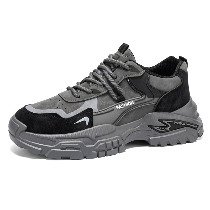 Chunky Outdoor-Inspired Sneakers – Thick Sole Casual Shoes for Everyday Wear