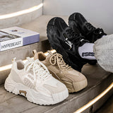 Men’s & Women’s Chunky Sport Sneakers – Breathable Mesh Casual Trainers with Cushioned Sole