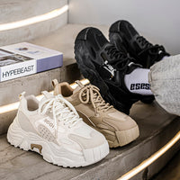 Men’s & Women’s Chunky Sport Sneakers – Breathable Mesh Casual Trainers with Cushioned Sole