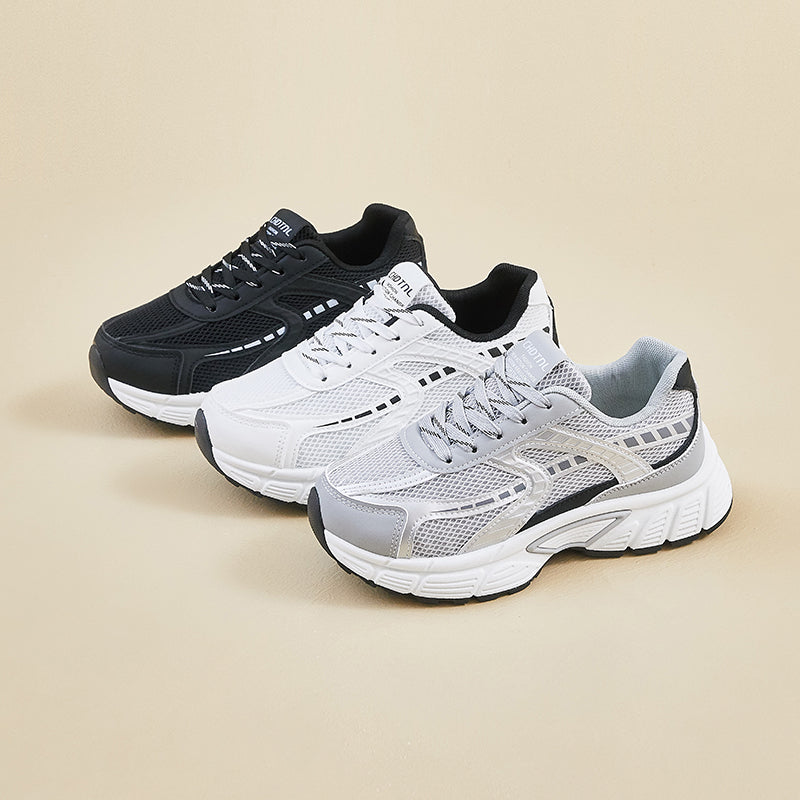 Breathable Lightweight Running Sneakers for Men & Women – Cushioned Everyday Sports Shoes