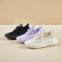 Men’s & Women’s Lightweight Knit Sneakers – Breathable Comfort Running & Everyday Shoes