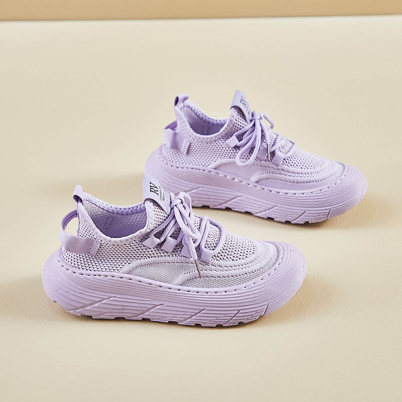 Men’s & Women’s Lightweight Knit Sneakers – Breathable Comfort Running & Everyday Shoes